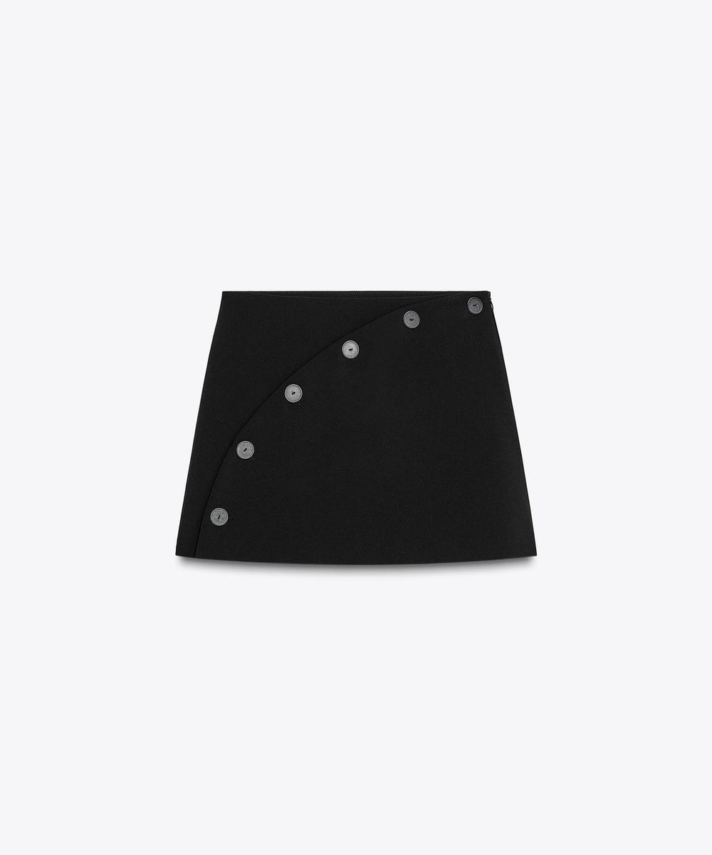 SPLIT SKIRT WITH BUTTONS