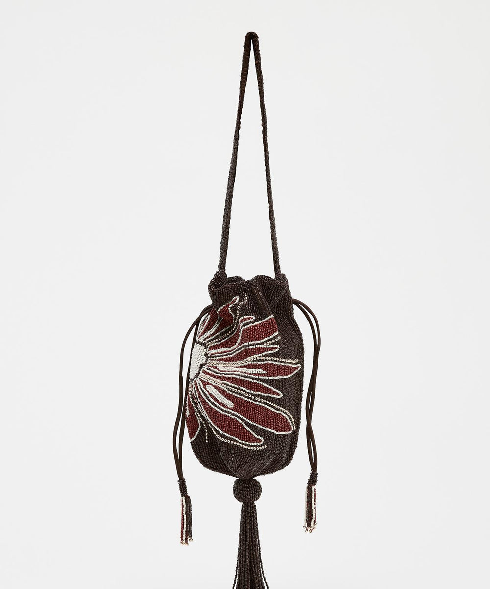 FLOWER MINI BUCKET BAG
