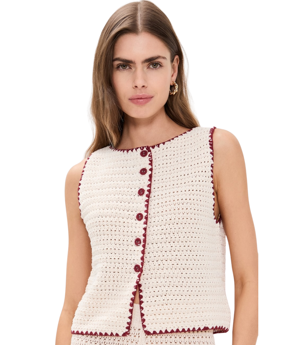 STELLA CROCHET VEST