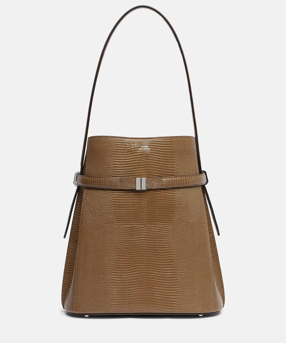 LEATHER BUCKET HAT