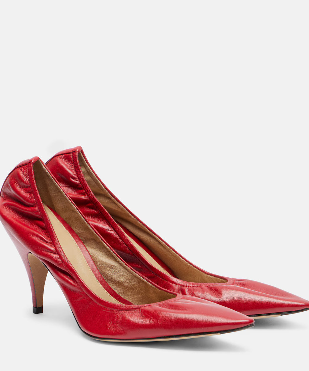 LIISA LEATHER PUMPS