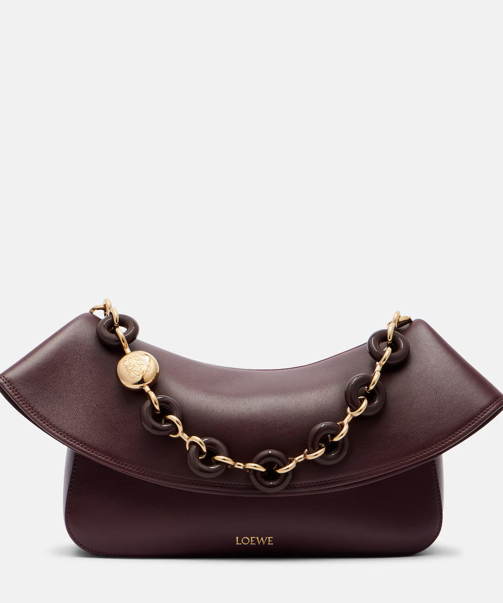OLA MEDIUM LEATHER SHOULDER BAG
