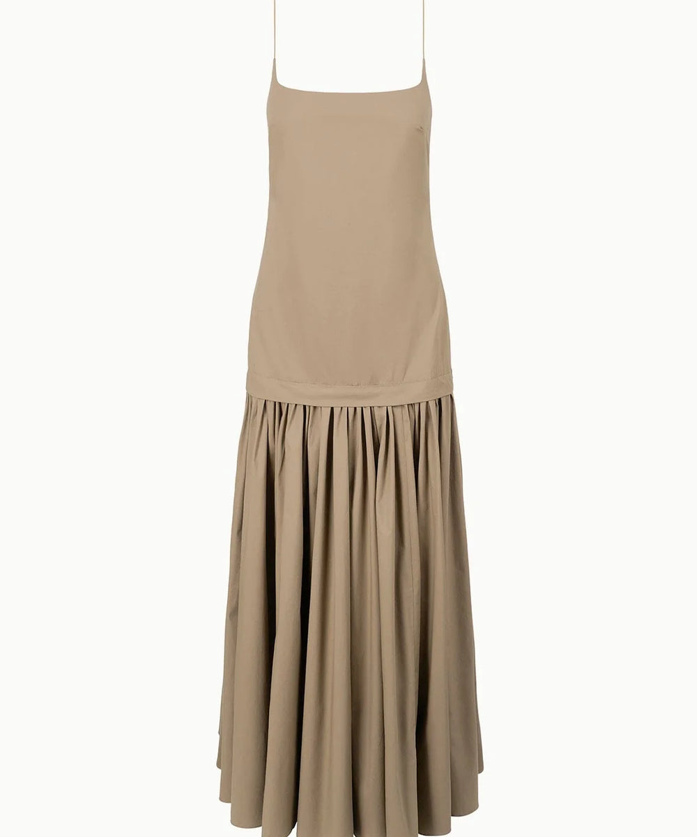 ARI DRESS TAUPE