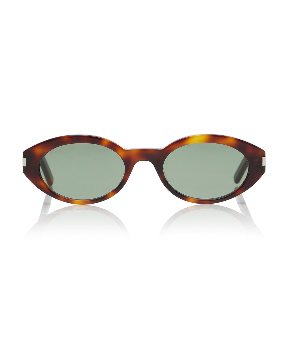 ROUND-FRAME ACETATE SUNGLASSES